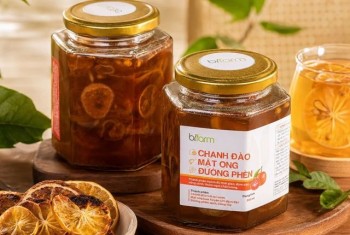 Giao mùa nhớ Chanh đào mật ong đường phèn 