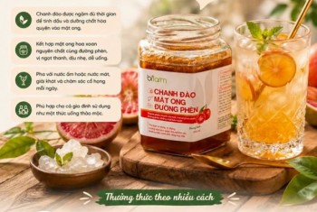 Đừng đợi cổ họng "lên tiếng" mới nhớ đến Chanh Đào Mật Ong Đường Phèn!