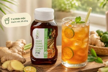 Mùa hè oi nóng, mẹ có Quất Gừng để cả nhà mát lành