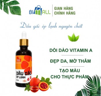 DẦU GẤC ÉP LẠNH NGUYÊN CHẤT