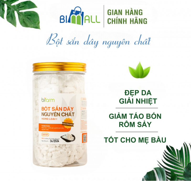 TINH BỘT SẮN DÂY NGUYÊN CHẤT