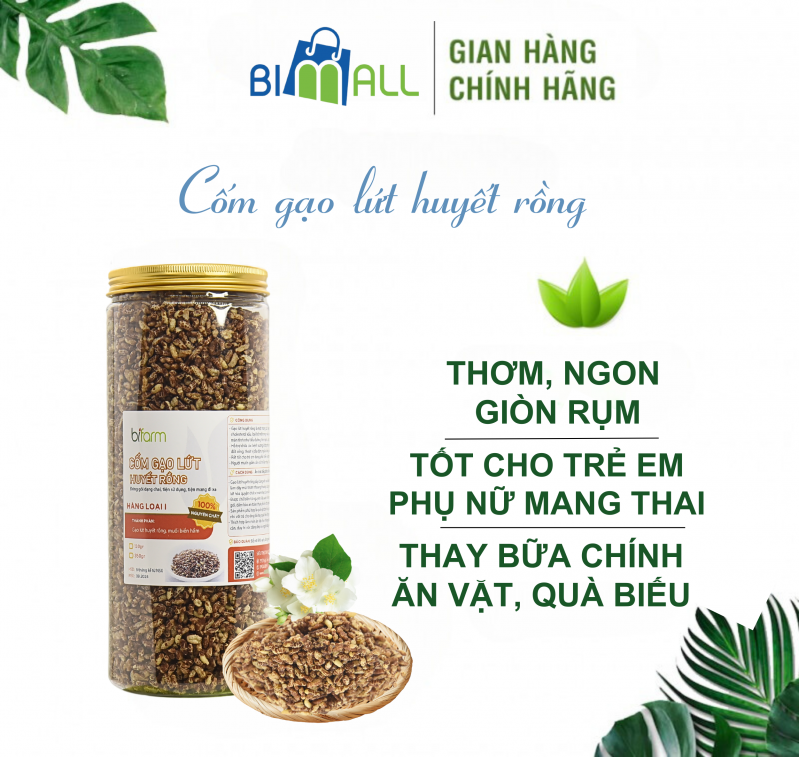 CỐM GẠO LỨT HUYẾT RỒNG