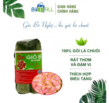 GIÒ BÊ GÓI LÁ CHUỐI ĐẶC SẢN NGHỆ AN