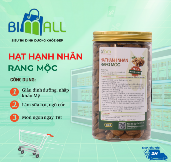 HẠT HẠNH NHÂN RANG MỘC