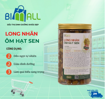 LONG NHÃN ÔM HẠT SEN 