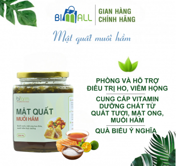 MẬT QUẤT MUỐI HẦM