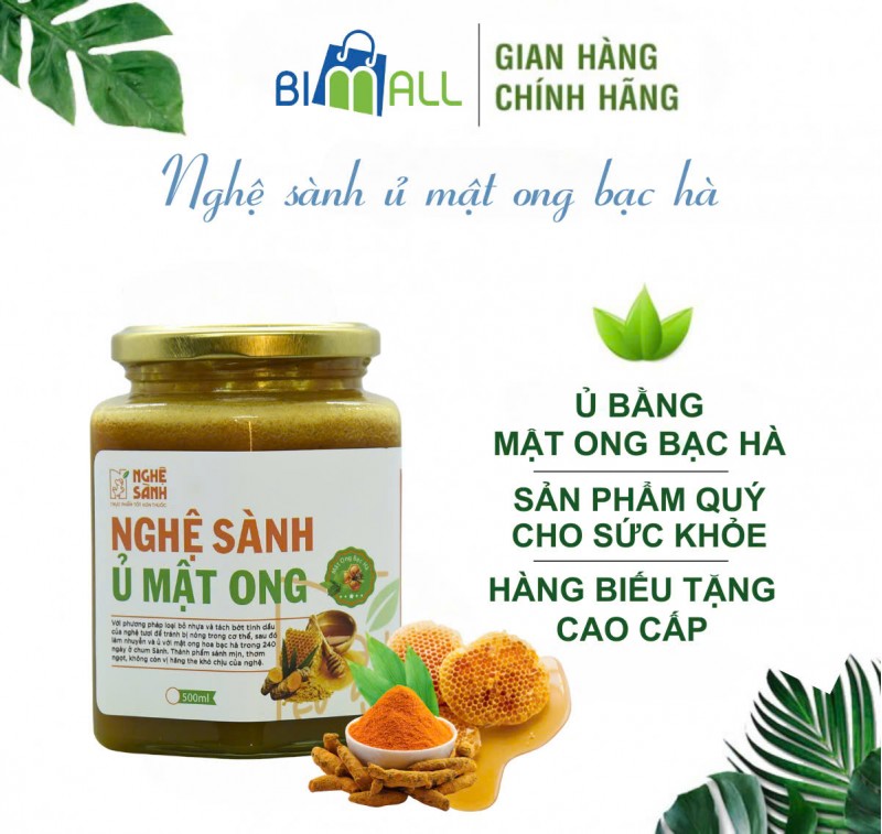 NGHỆ SÀNH Ủ MẬT ONG BẠC HÀ