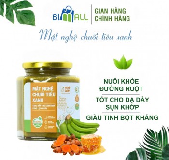 MẬT NGHỆ CHUỐI TIÊU XANH