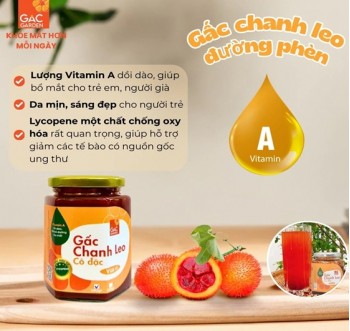 GẤC CHANH LEO CÔ ĐẶC (VỪA VỊ) - 250G