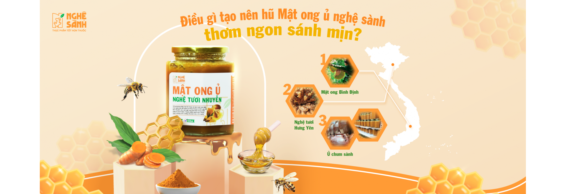 MẬT ONG Ủ NGHỆ SÀNH